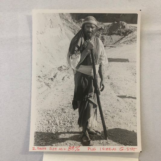 Moses the Law Giver CBS Television Movie Film Photo Photograph Burt Lancaster