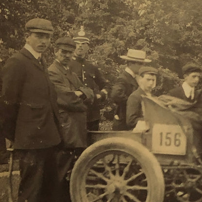 Vintage Racing Photo Photograph Print - Tag AL22E2