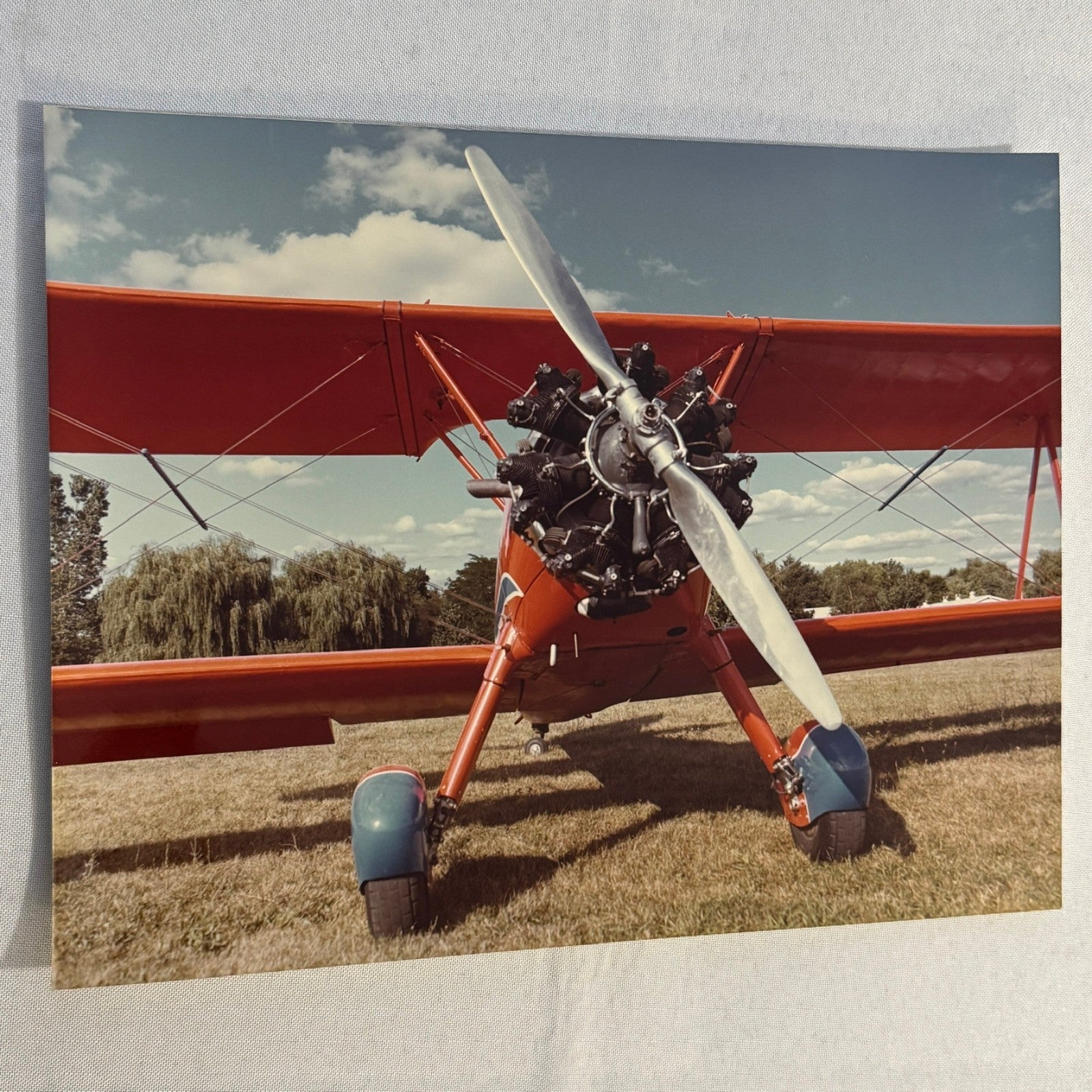 Vintage Aircraft Airshow Photo Large Aviation Photograph Aviation 1970s 1980s