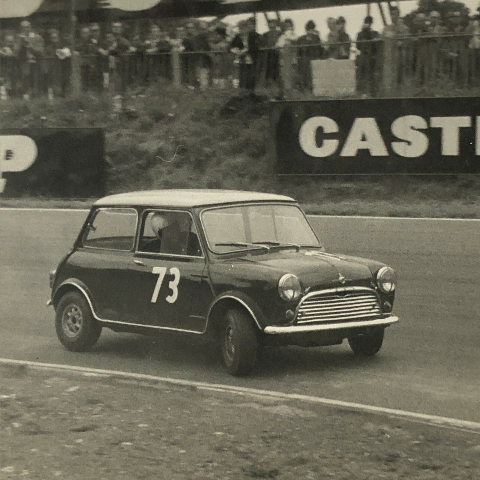 Vintage Austin Mini Cooper Racing Car Photo Photograph Print