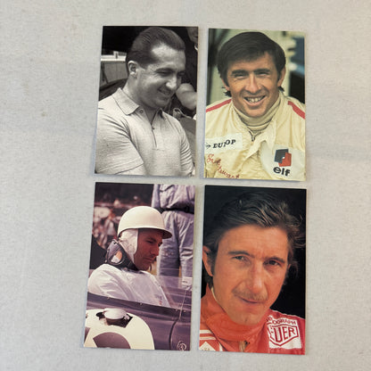 Racing Driver Legend Postcard Lot 28X Stirling Moss Jackie Stewart Jack Brabham