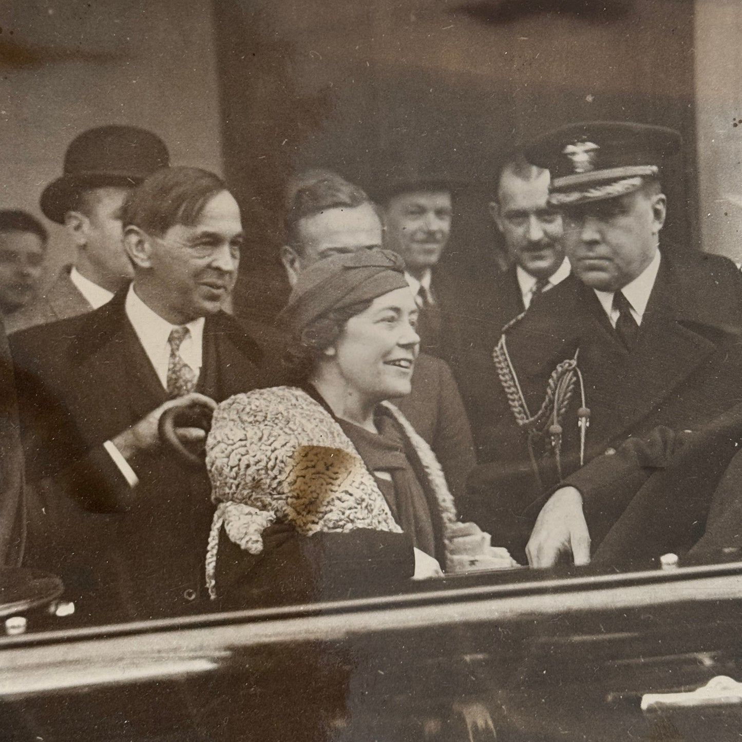 Franklin Roosevelt FDR United States President Press Photo 1933 Photograph Car