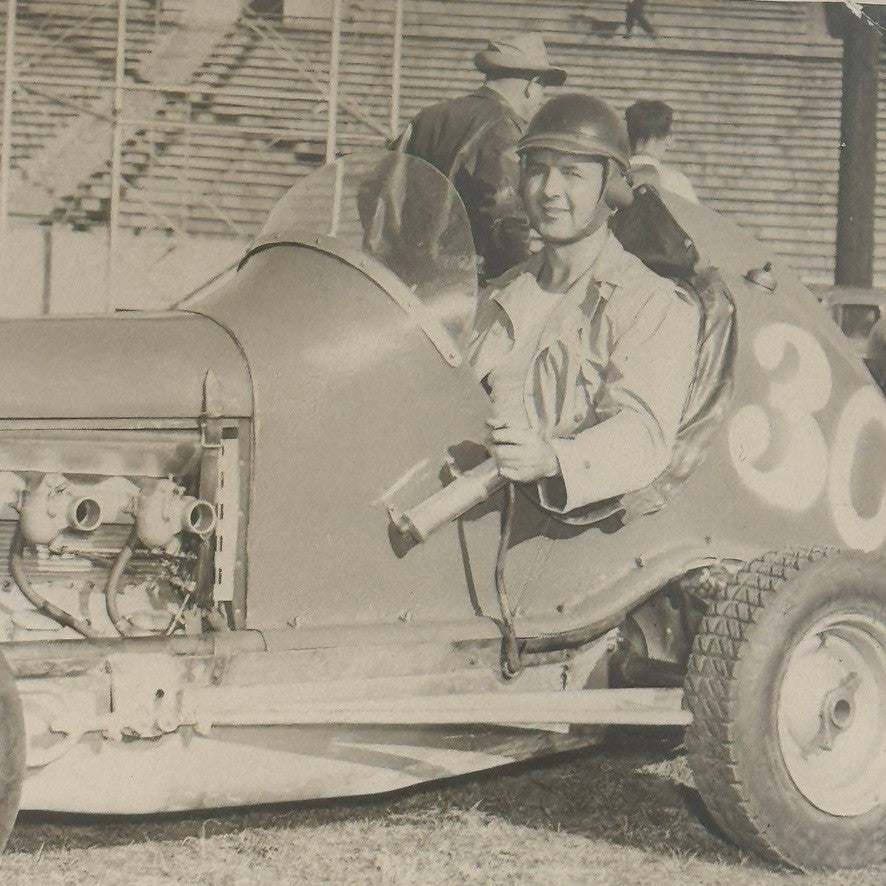 Vintage Midget Racing Car Photo Photograph Print Motorsport