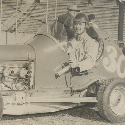 Vintage Midget Racing Car Photo Photograph Print Motorsport