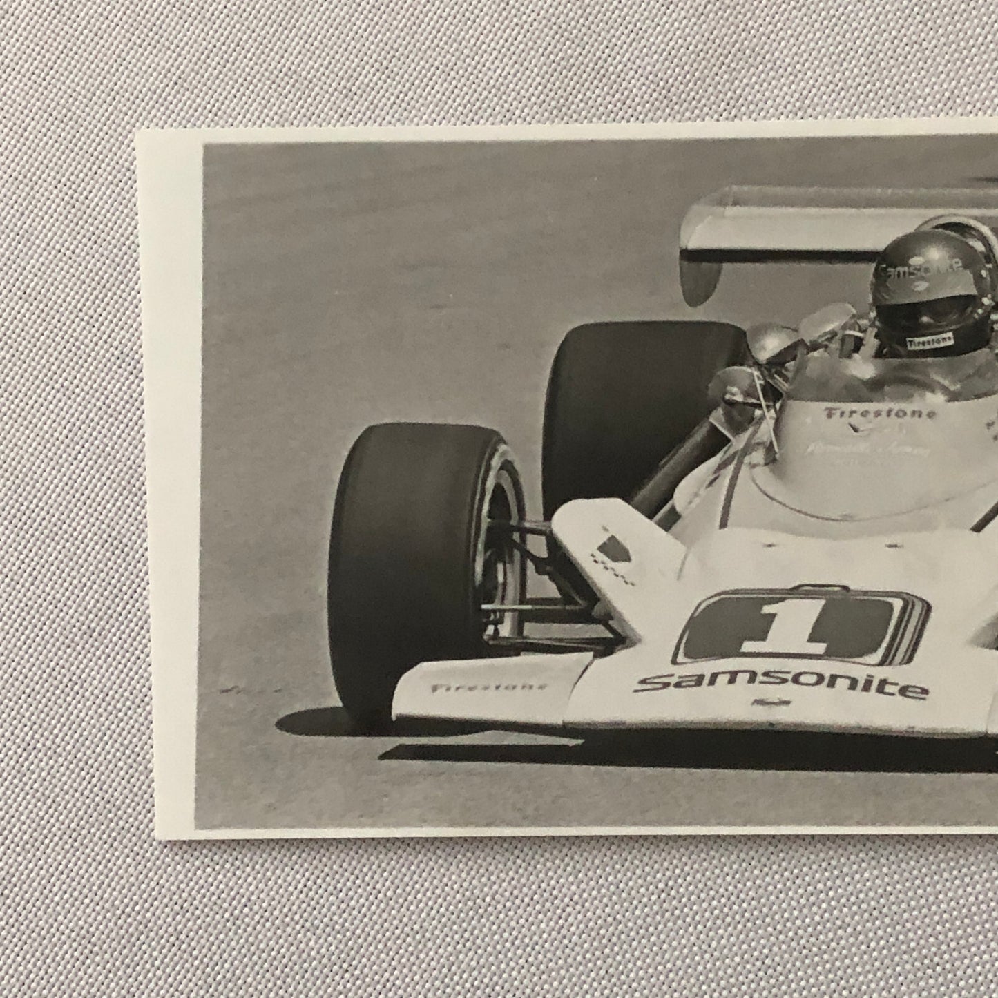 Vintage Indianapolis Indy Racing Car Photo Photograph Print Joe Leonard 1972