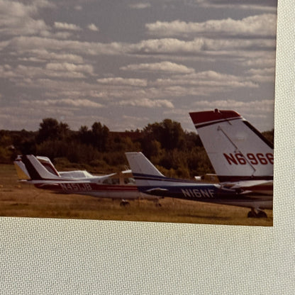 Vintage Aircraft Airshow Photo Large Aviation Photograph Aviation 1970s 1980s