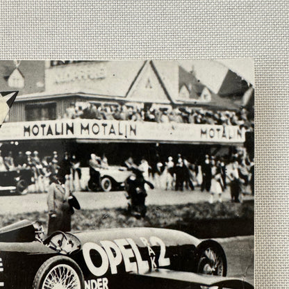 Opel RAK 2 Rocket Powered Racing Car Photo Photograph Vintage