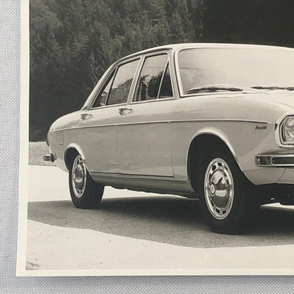 Audi 100 LS Car Factory Press Photo Photograph Audi 100LS