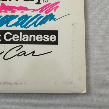 1991 Amway Indy Car Racing Press Kit Brochure Vintage Scott Brayton Driver