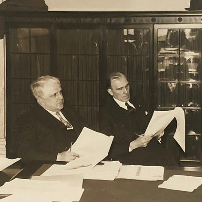 Press Photo Photograph Butler Consolidated Coal Company President Labour 1932