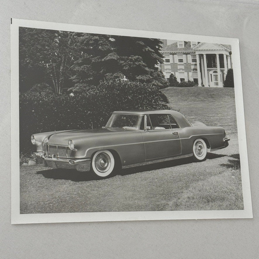 1956 Lincoln Continental Car Photo Photograph Modern Print