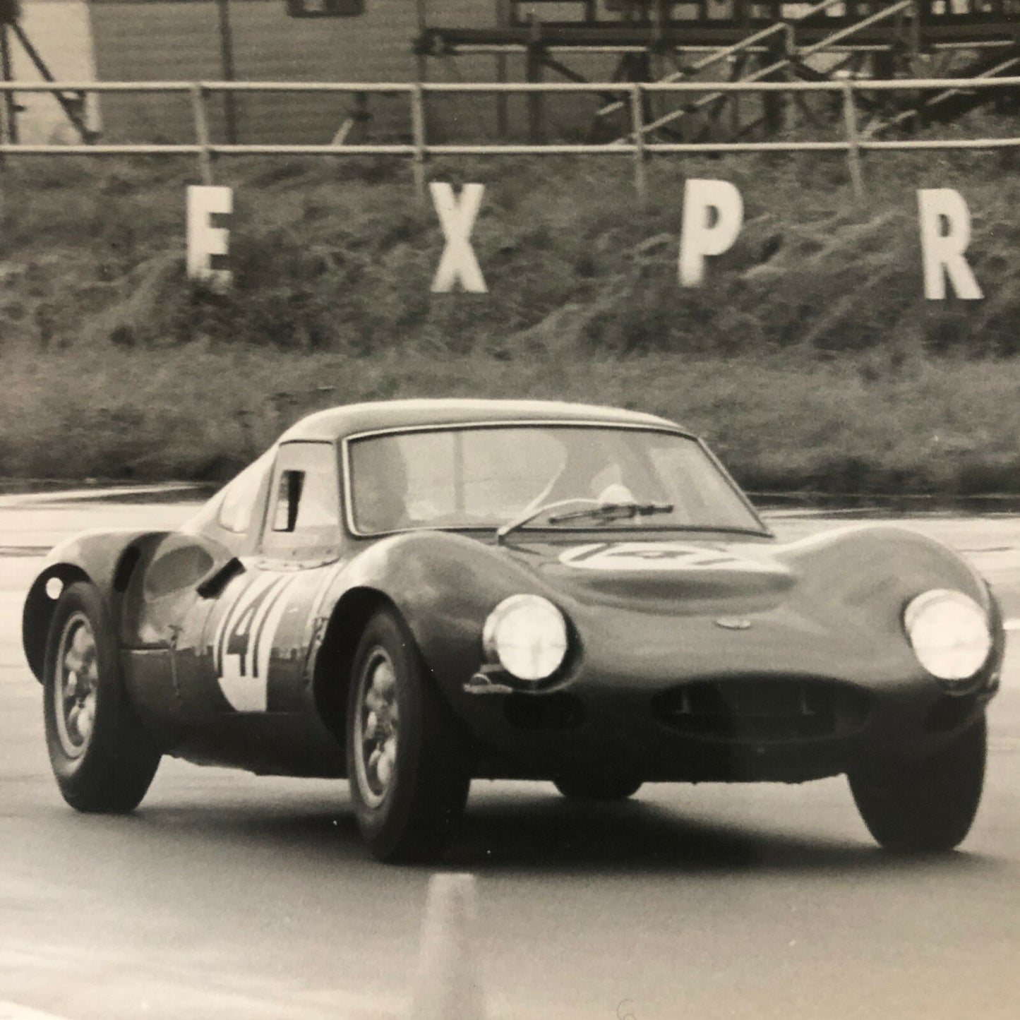 Vintage Racing Car Photo Photograph Print - 1966 Silverstone 