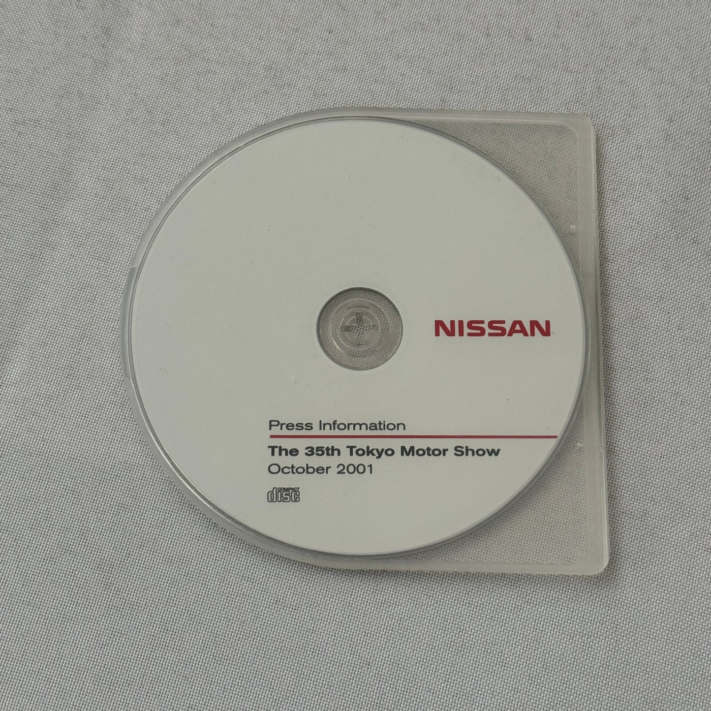 Nissan Tokyo Motor Show Concept Car Press KIt Brochure with CD Fairlady Z Nails