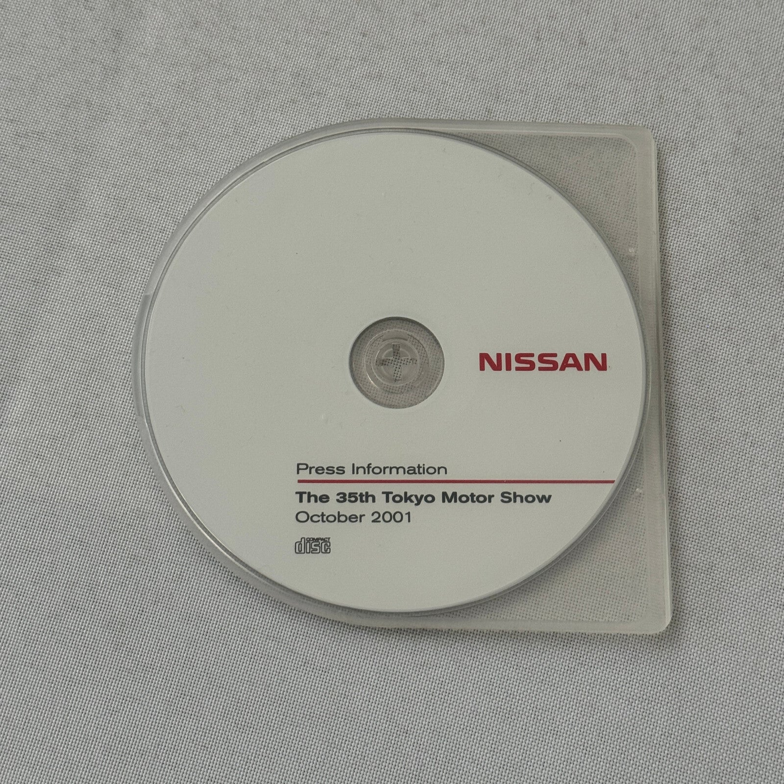 Nissan Tokyo Motor Show Concept Car Press KIt Brochure with CD Fairlady Z Nails