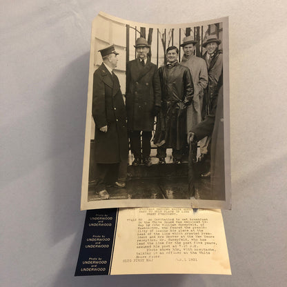 Press Photo Photograph President Herbert Hoover Reception Line White House 1931
