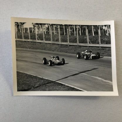 Vintage Grand Prix Car Racing Photo Photograph Print Motorsport Race