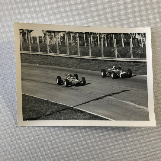 Vintage Grand Prix Car Racing Photo Photograph Print Motorsport Race