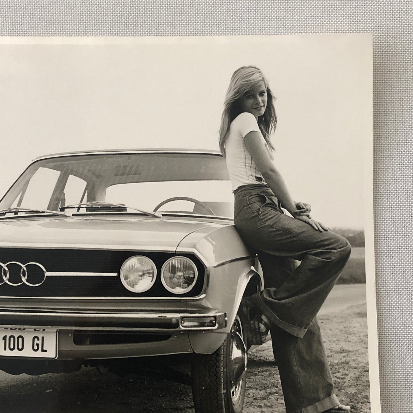 Audi 100 GL Factory Press Photo Photograph Audi 100GL
