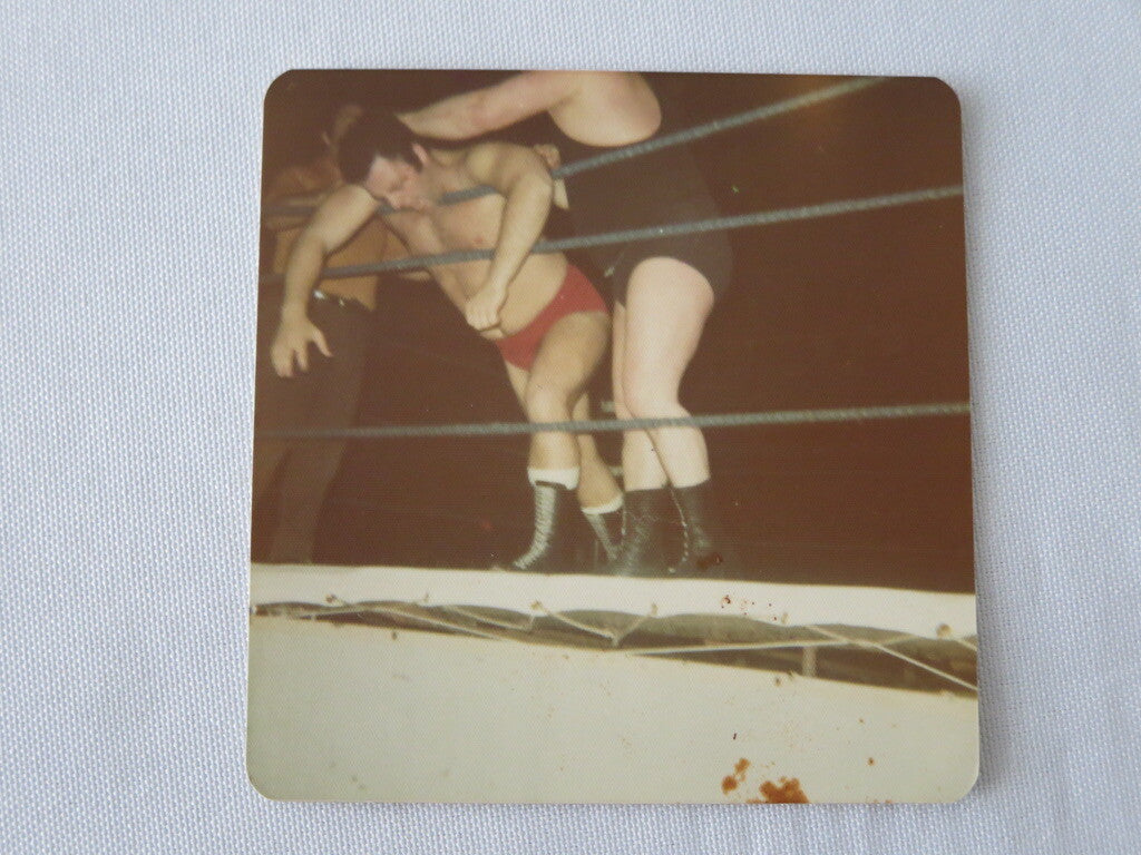 One of a Kind Wrestling Amateur Photograph of Gino Brito 1960s-1970s era 