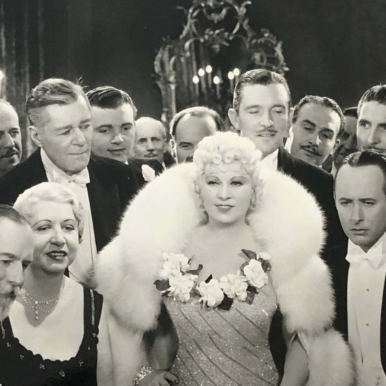 Vintage Mae West Movie Still Press Photo Photograph Print 1978