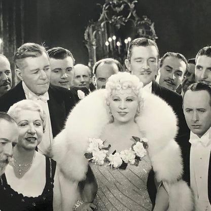 Vintage Mae West Movie Still Press Photo Photograph Print 1978