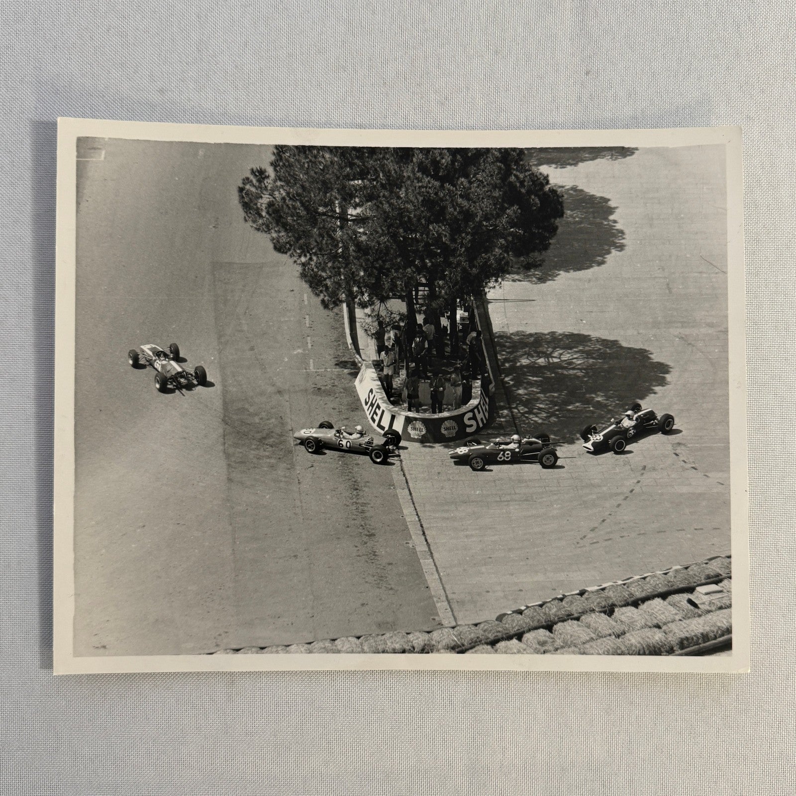 Vintage Racing Photo Photograph 1965 Monaco Grand Prix Race Autocar Magazine