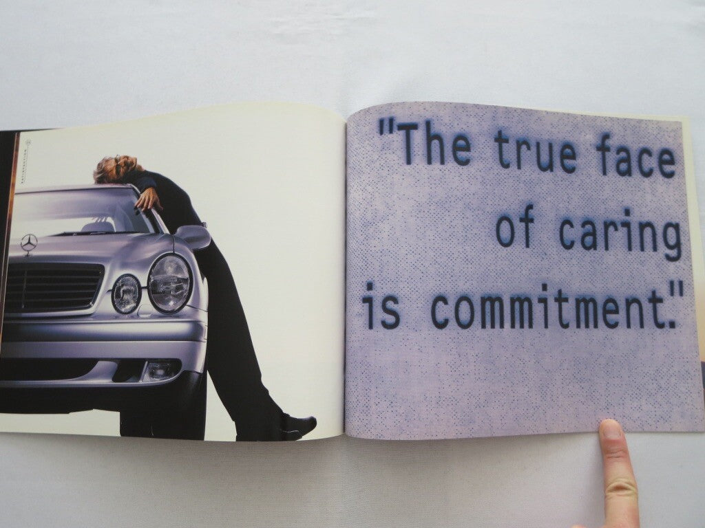 1998 Mercedes CLK Class Sales Brochure Catalog Advertising CLK320 Coupe