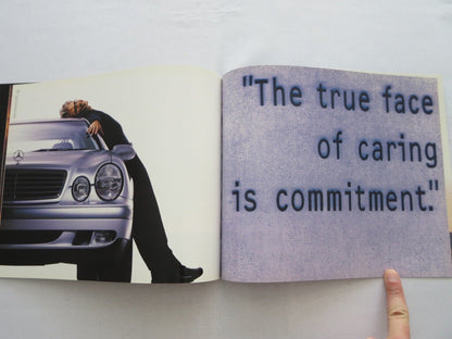 1998 Mercedes CLK Class Sales Brochure Catalog Advertising CLK320 Coupe