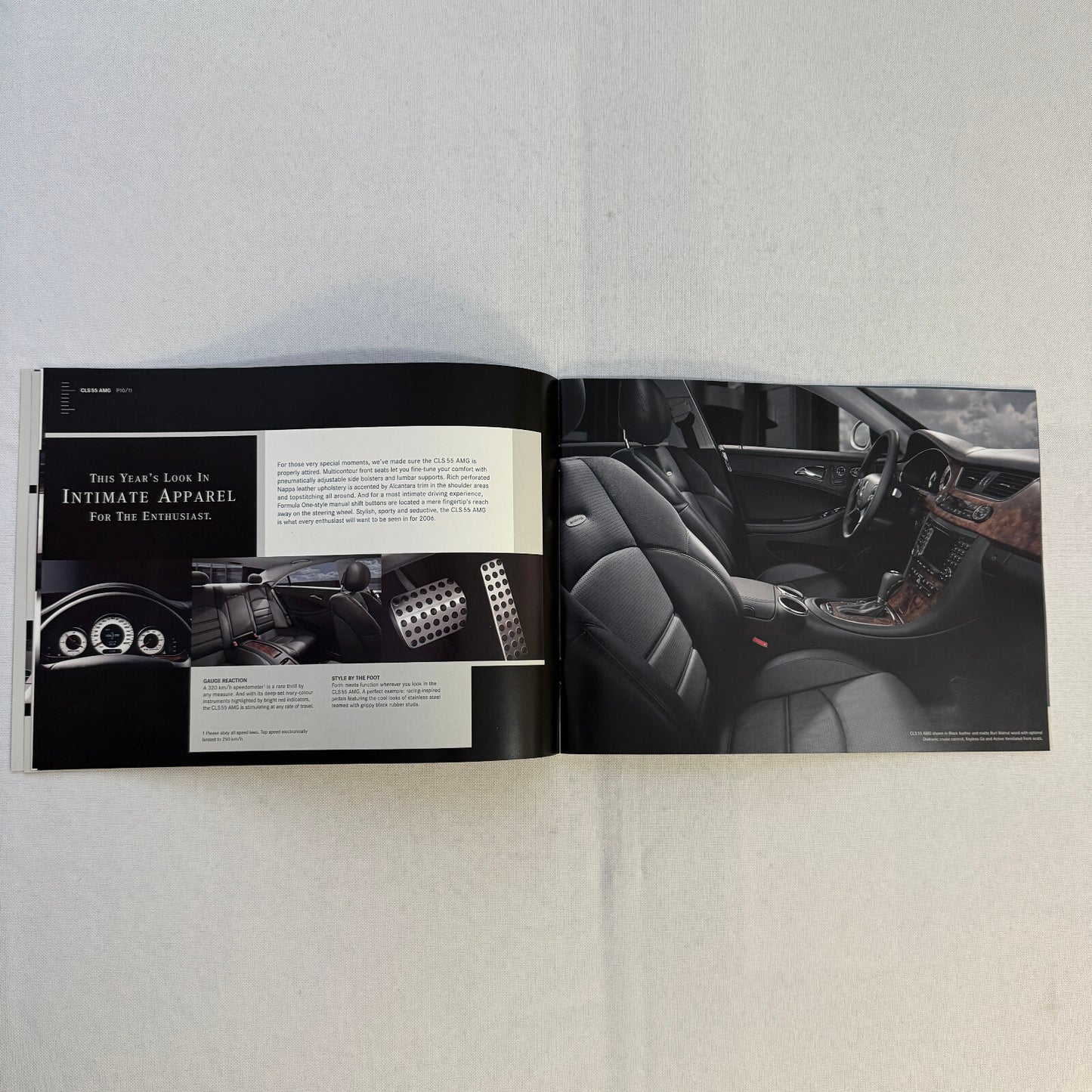2006 Mercedes Benz CLS Class Sales Brochure Catalog CLS 500 CLS55 AMG