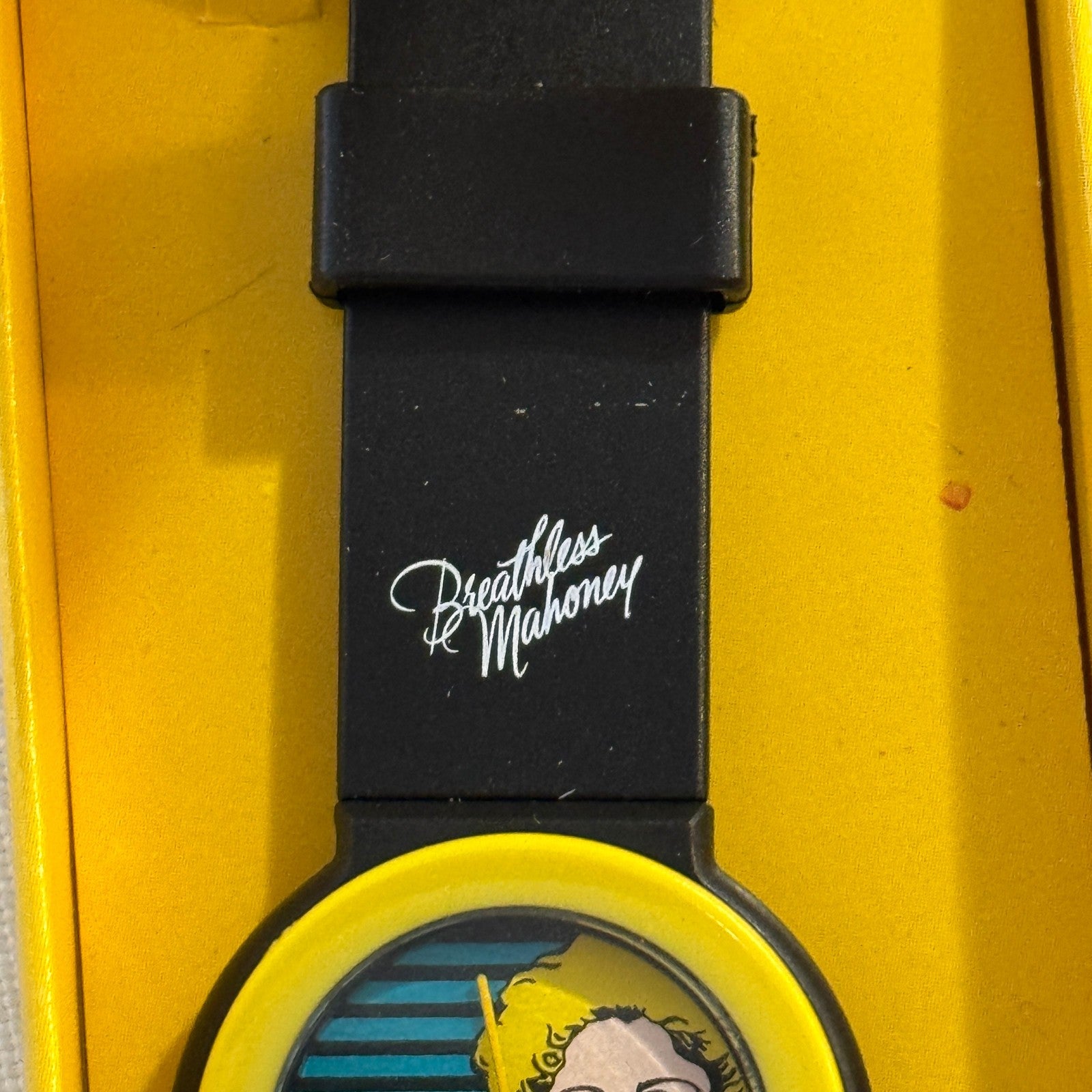 Vintage Madonna Dick Tracy Watch Breathless Mahoney New Old Stock NOS Wristwatch