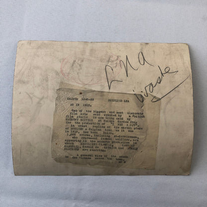 Press Photo Photograph I Was a Spy Movie Film Set 1933 Cars People Buildings