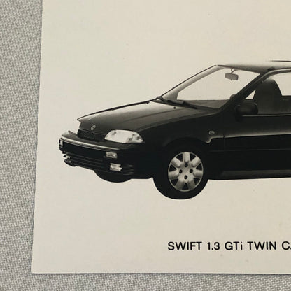 Suzuki Swift GTi Car Factory Press Photo Photograph 1.3 Twin Cam 16V
