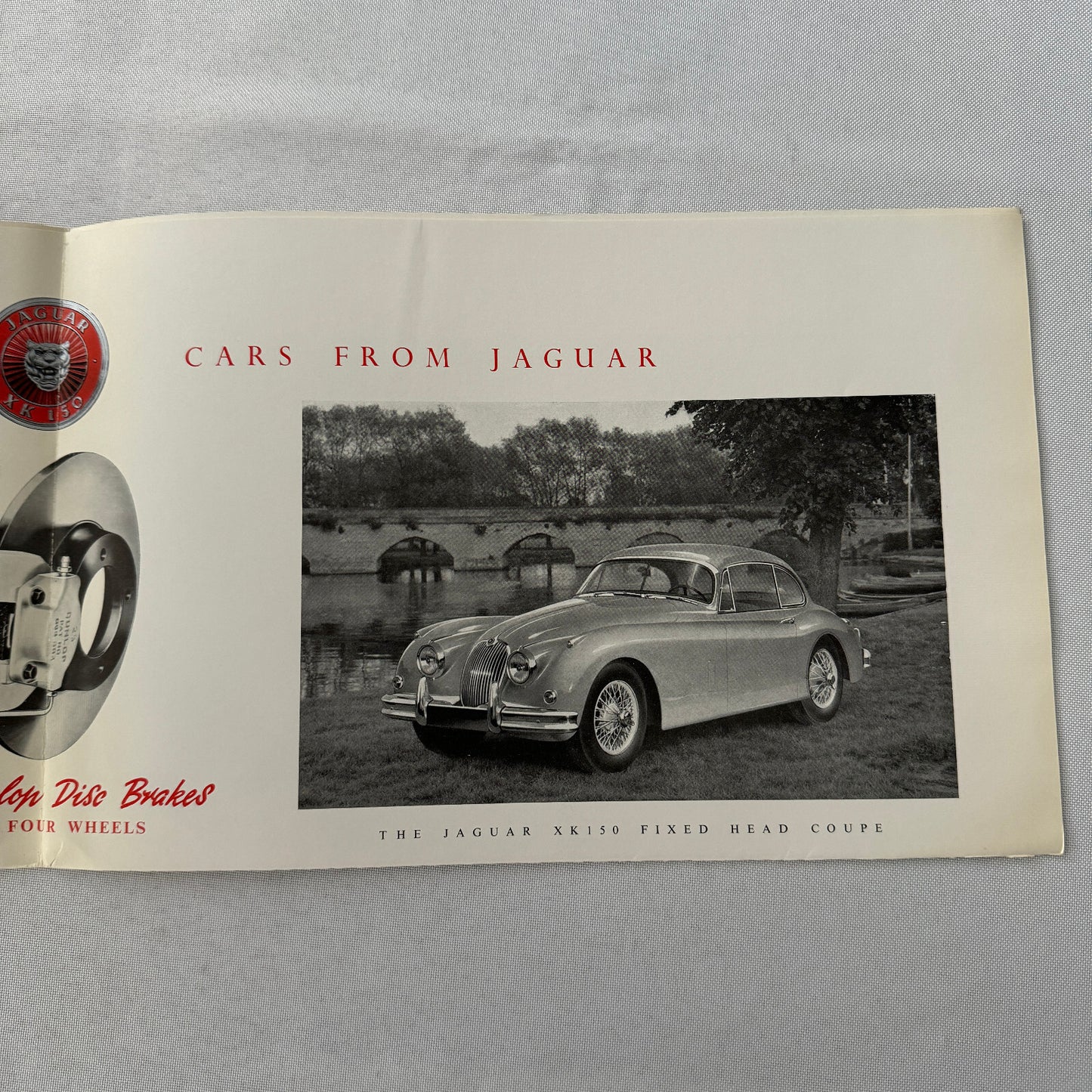 Jaguar XK150 Drophead Convertible and Fixed Head Coupe Sales Brochure Catalog