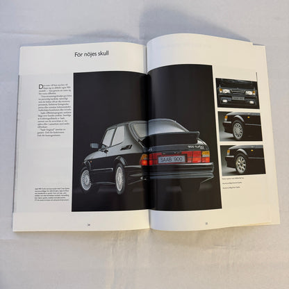 1991 Saab 900 Car Sales Brochure Catalog Saab 900 Cabriolet Turbo 16S SWEDISH