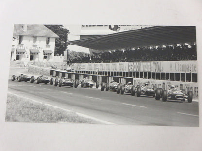 Vintage 1960s Grand Prix Racing Photo Photograph Image - Jos Reinhard 