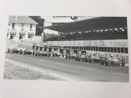 Vintage 1960s Grand Prix Racing Photo Photograph Image - Jos Reinhard 