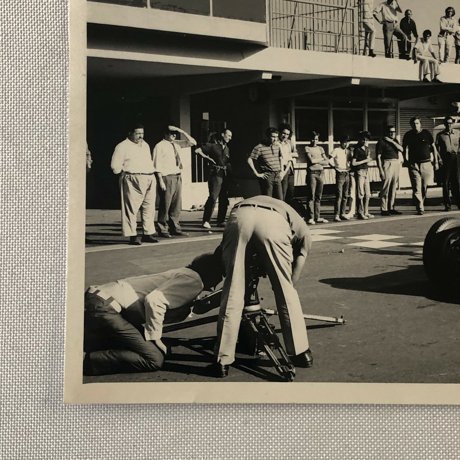 Vintage Racing Photo Photograph Juan Manuel Fangio