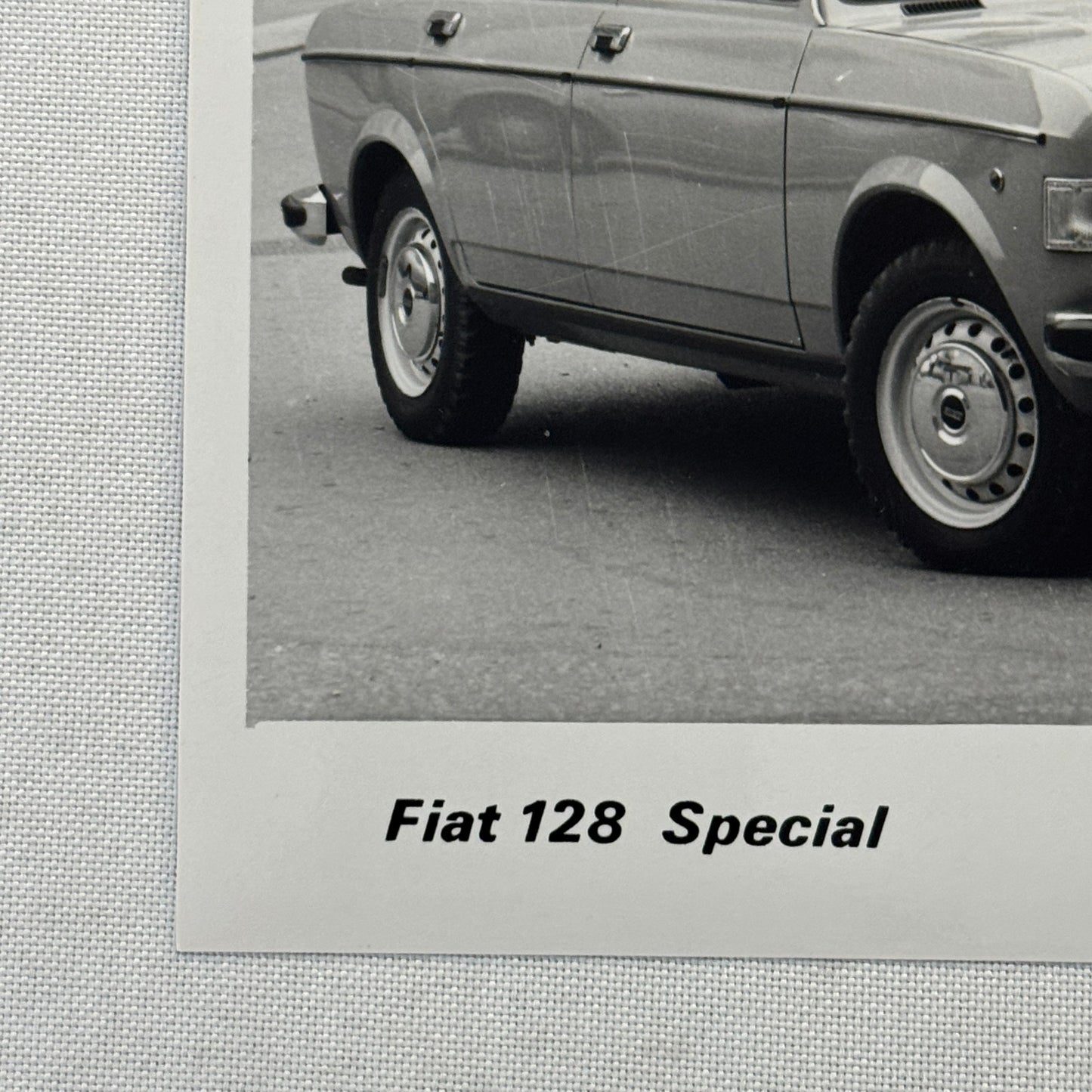 Fiat 128 Special Car Factory Press Photo Photograph Print Vintage 1976