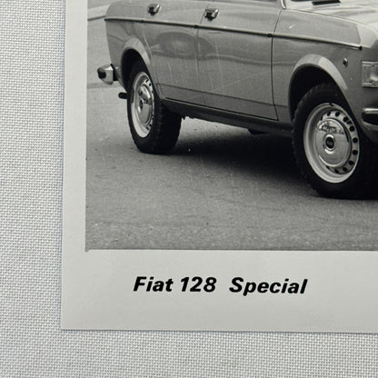 Fiat 128 Special Car Factory Press Photo Photograph Print Vintage 1976