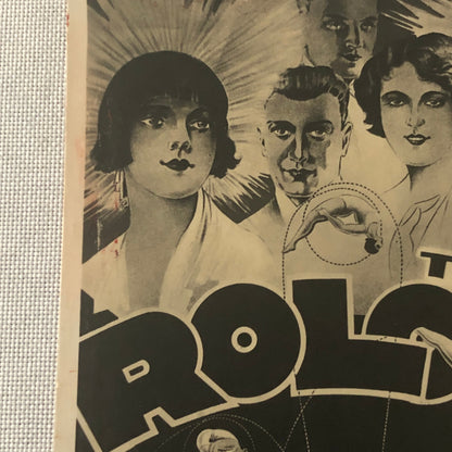 Circus Acrobat Acrobatic Act Postcard Post Card Troupe Roloff German Vintage