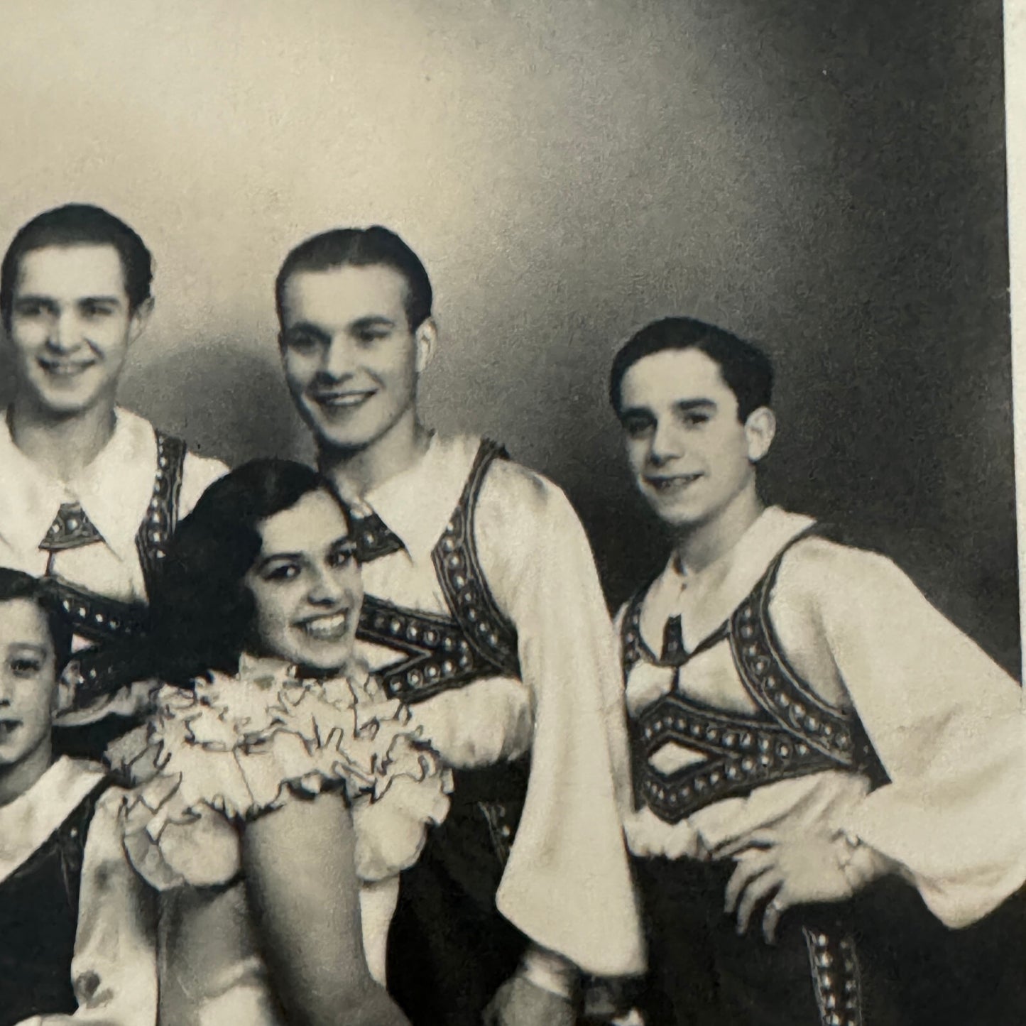 Vintage Circus Juggling Acrobat Act Bedini Tafani Photo Photograph