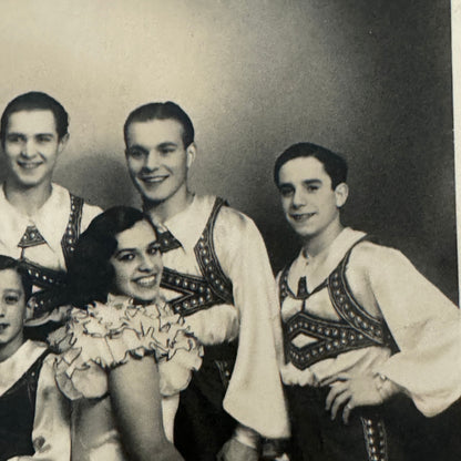 Vintage Circus Juggling Acrobat Act Bedini Tafani Photo Photograph
