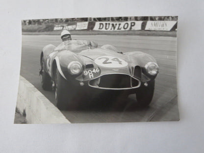Vintage Racing Car Driver Photograph Photo Image - Stirling Moss Aston Martin ? 