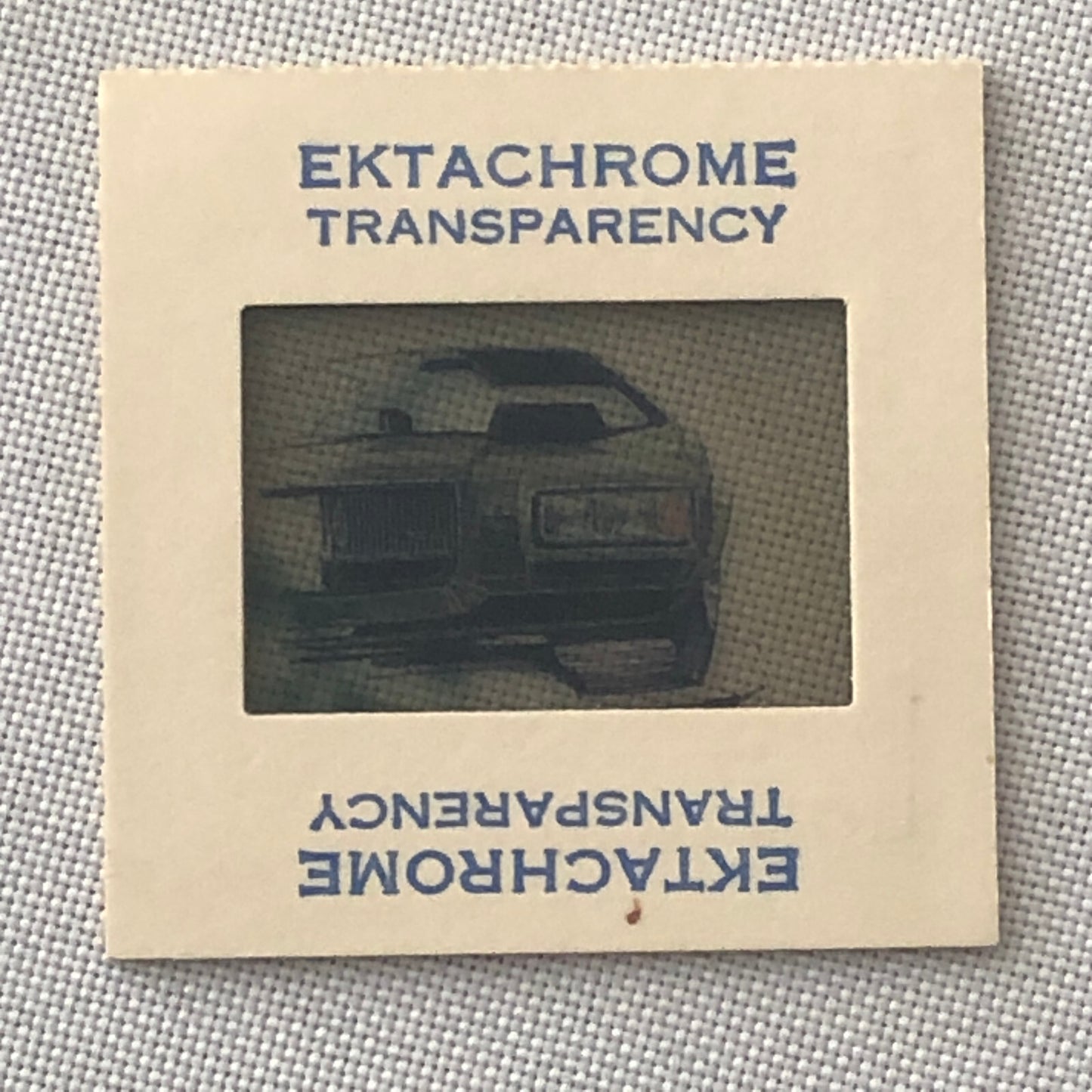 35MM Vintage Photo Slide Lincoln Design Concept Car Sketch Illustration