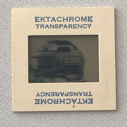 35MM Vintage Photo Slide Lincoln Design Concept Car Sketch Illustration