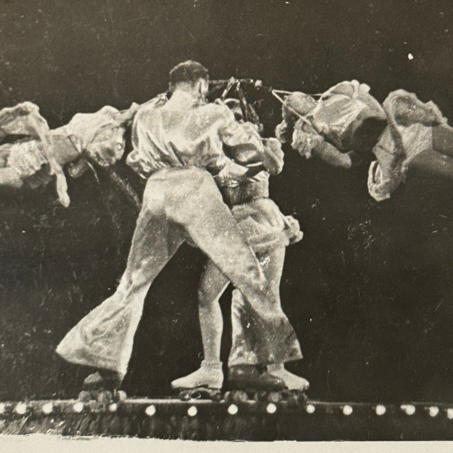 Vintage Rollerskating Roller Skate Circus Performer Photo Photograph