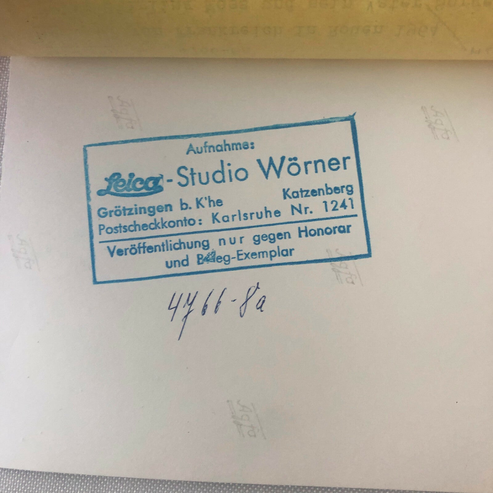 Vintage Racing Photo Photograph 1964 Rouen Stirling Moss Driver and Alfred Moss