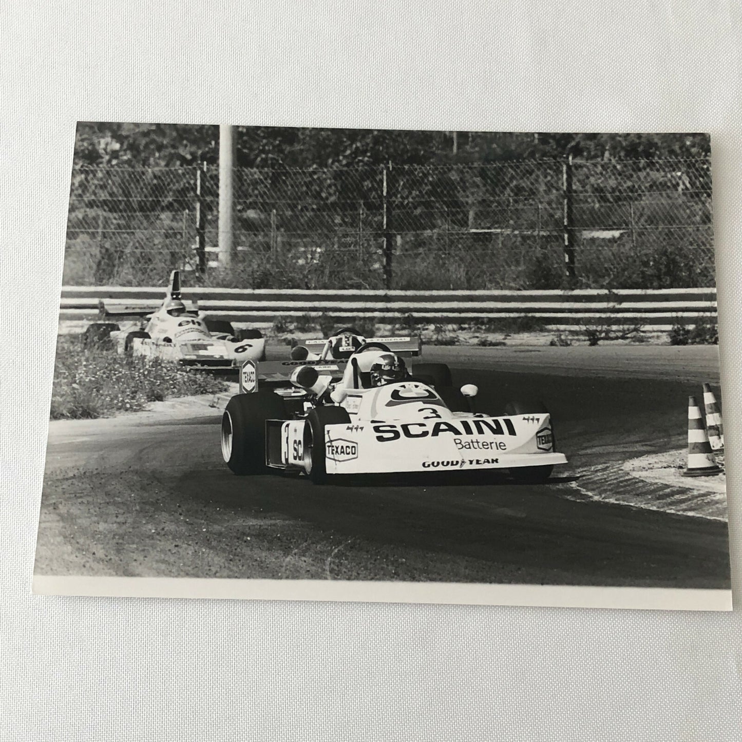 Vintage 1976 Formula 2 F2 Pergusa Grand Prix Racing Photo Photograph Cars