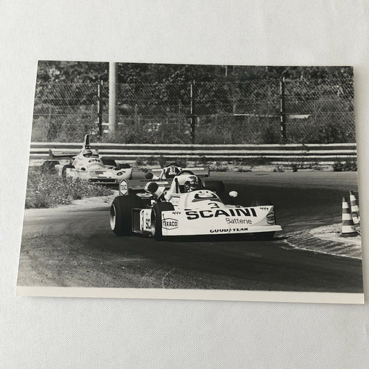 Vintage 1976 Formula 2 F2 Pergusa Grand Prix Racing Photo Photograph Cars