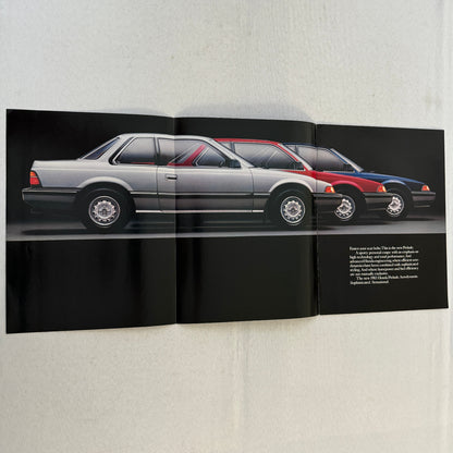 1983 Honda Prelude Car Sales Brochure Catalog Advertising